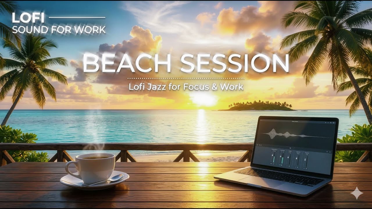BEACH SESSION Vol.09 – Soft Horizon | Lofi Study & Work Music (作業用BGM・勉強用・リラックス・JAZZ・ジャズ)