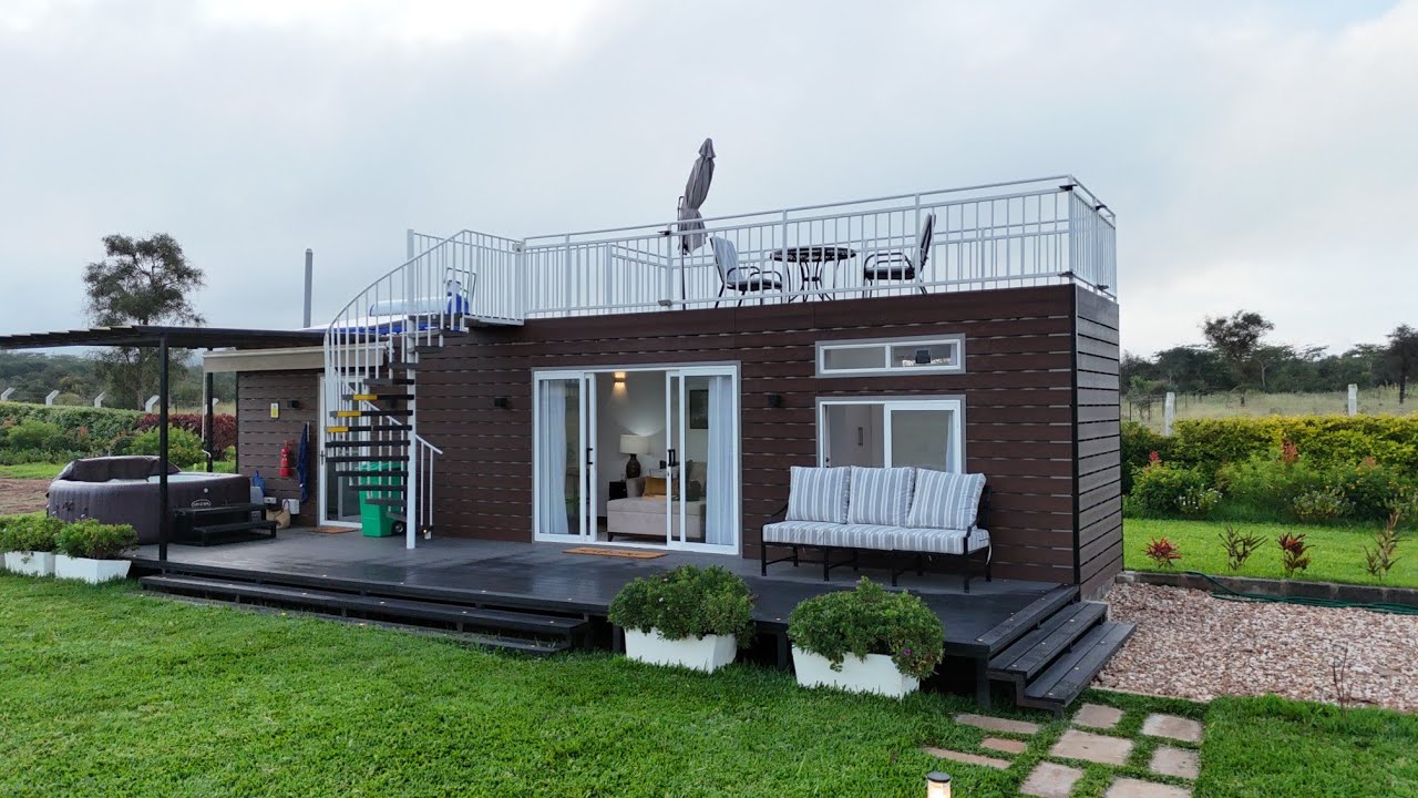 Kenyan Lady In Diaspora Turns Shipping Containers Into A Luxurious Container Home/ Inspired ❤️