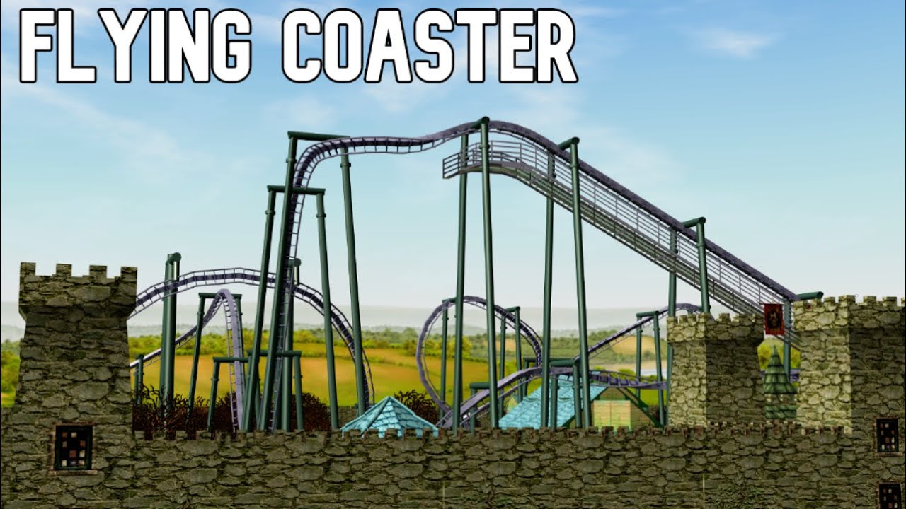 RCT3 Coaster Challenge #12 - Flying Coaster