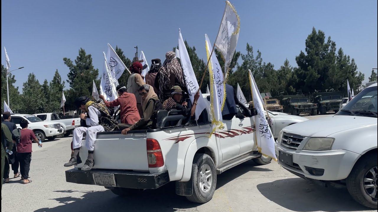 Taliban celebrate  NATO and US withdrawal from Afghanistan.