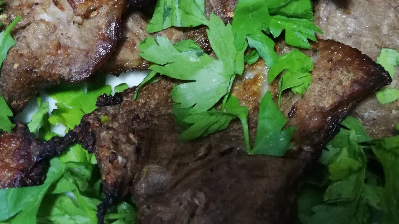 احلى لحمه مشويه بالقلاية فيليبس ولا الحاتى تحفه.....👌