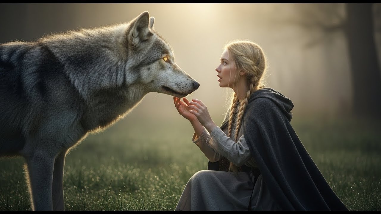 Sie Pflegte Einen Blinden Wolf —Bis Seine Augen Golden Wurden Und Er Sagte:„Du Bist Meine Gefährtin“