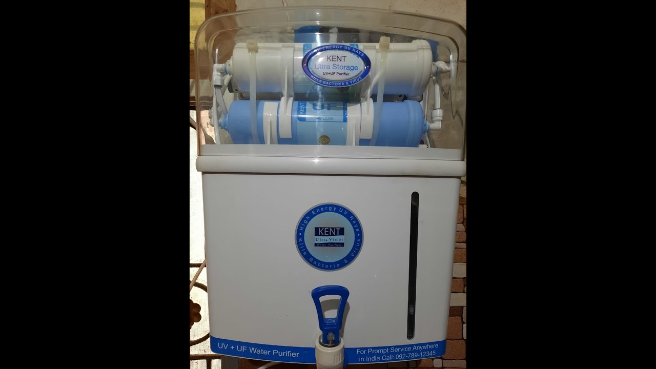 Kent Ultra Storage UV+UF water Purifier Installation