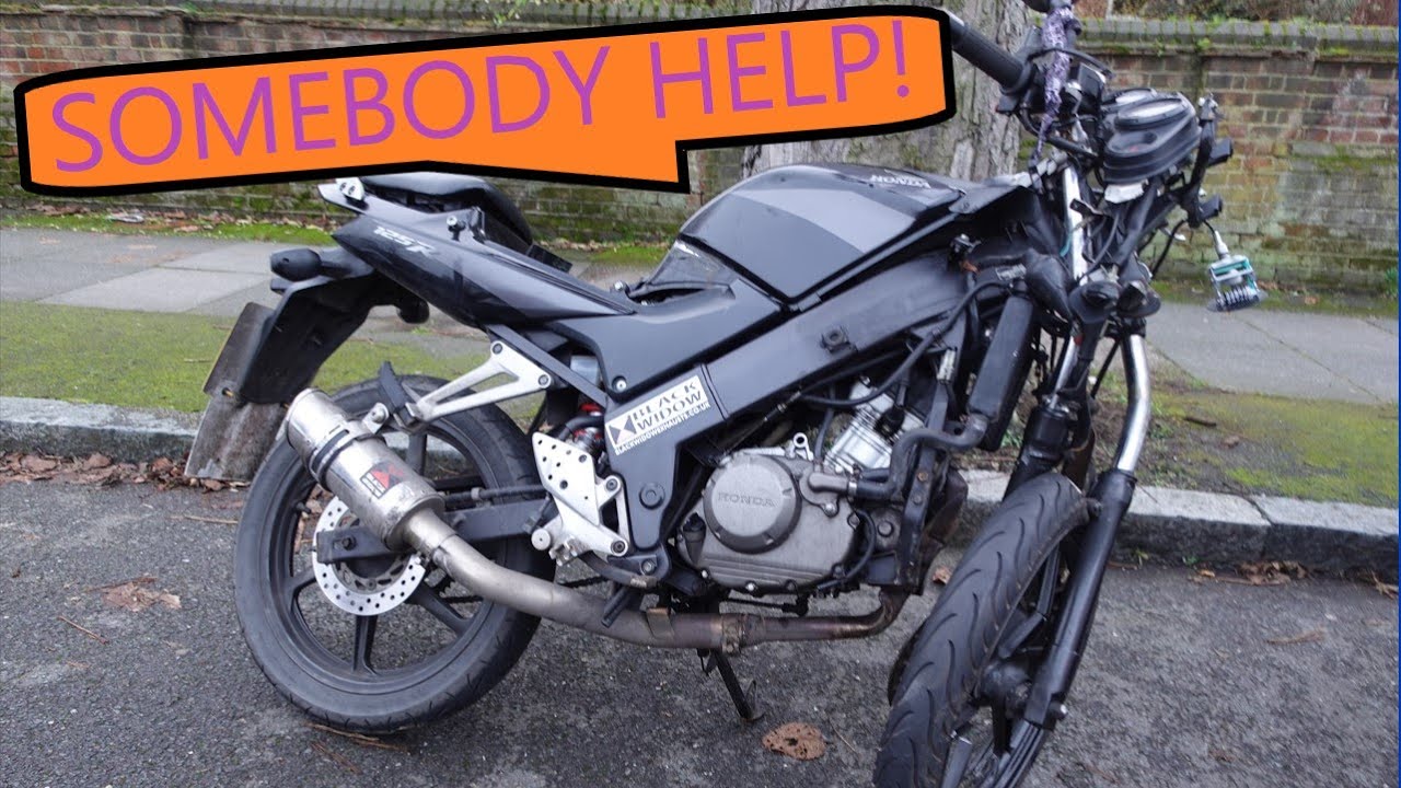 Восстановление разрушенного Honda CBR 125 после аварии
