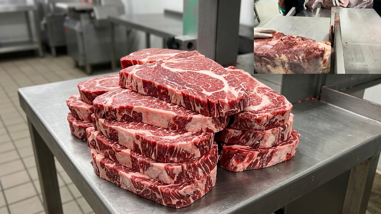 How Millions Of Beef Topside Are Cut Into Steaks In Australian Processing Plants
