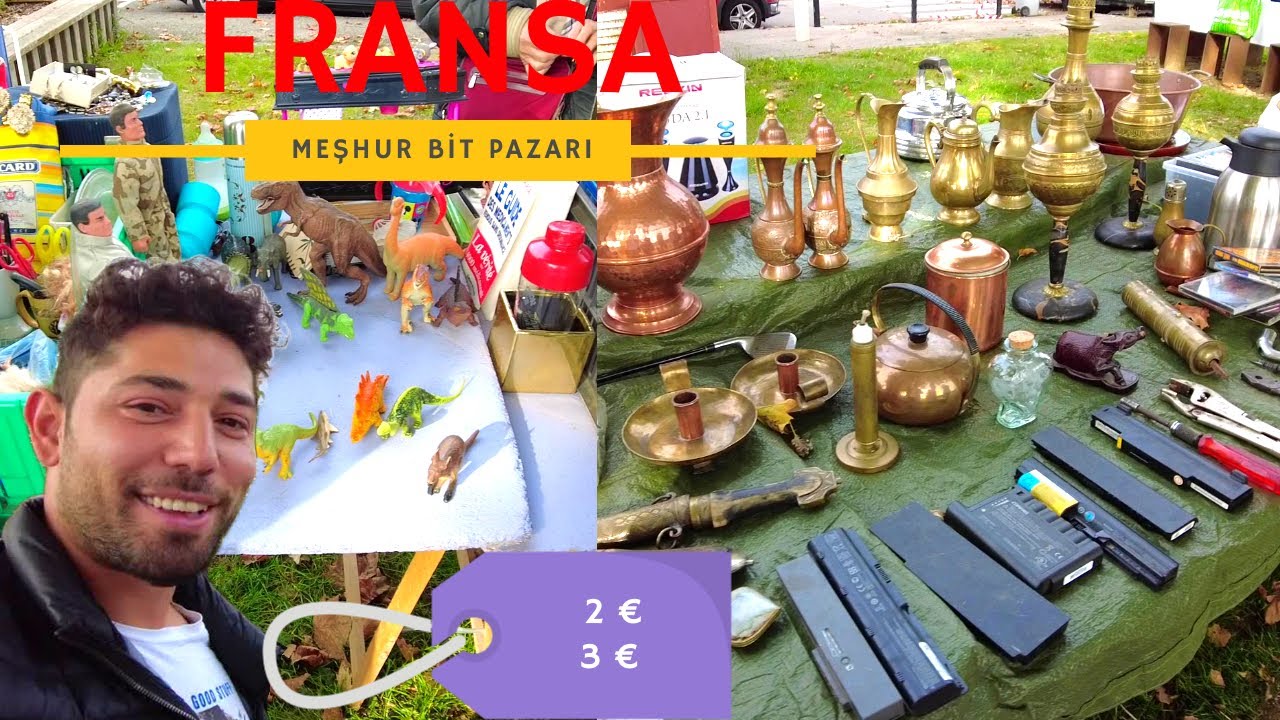 Avrupa'da bit pazarı bakın nasılmış. Fransa vlog