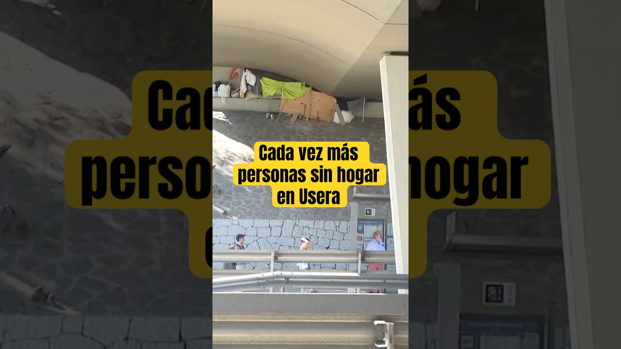 Aumento de personas sin hogar en Usera