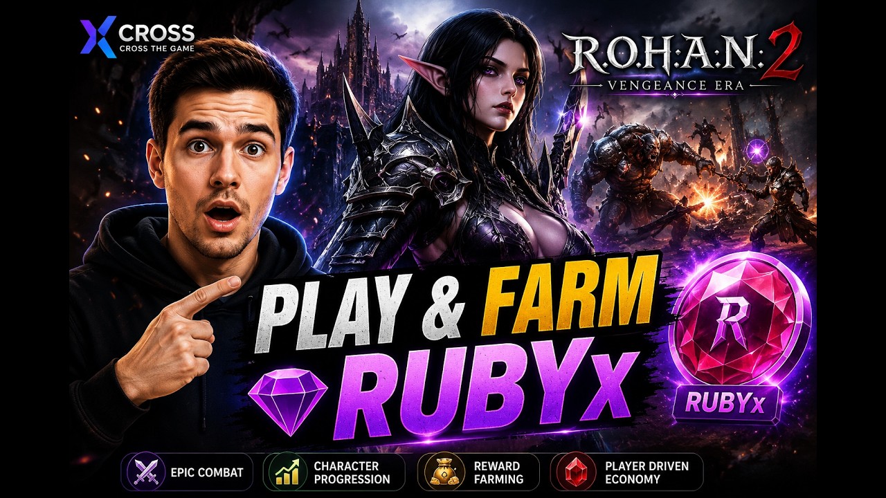 R.O.H.A.N.2 on CROSS | Gameplay, RUBYx Economy & Farming Guide