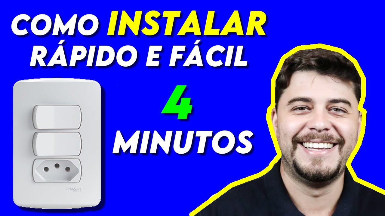 COMO INSTALAR INTERRUPTOR DUPLO COM TOMADA