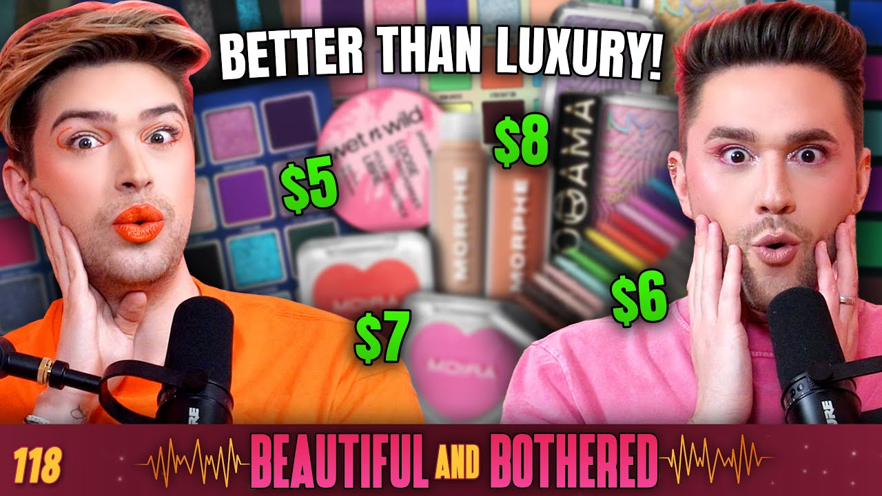 New Drugstore & Affordable Indie Brand Makeup BETTER than High-End! | BEAUTIFUL & BOTHERED | Ep. 118