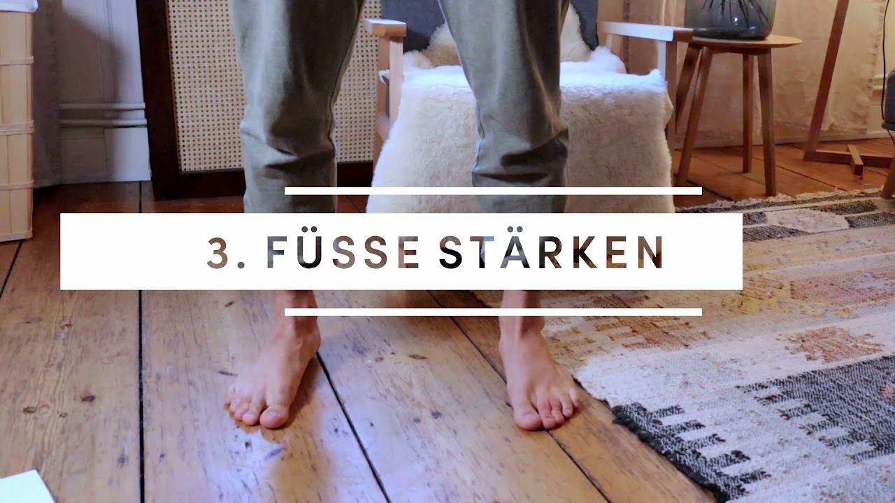 Hammerzehen und Krallenzehen Übungen zum Mitmachen