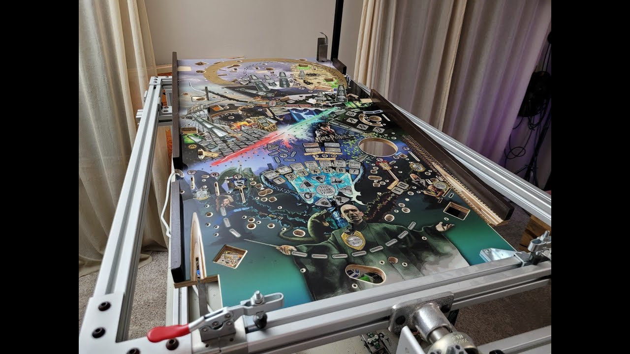 HP Homebrew Livestream - Playfield Assembly, GoDot, MPF-GMC