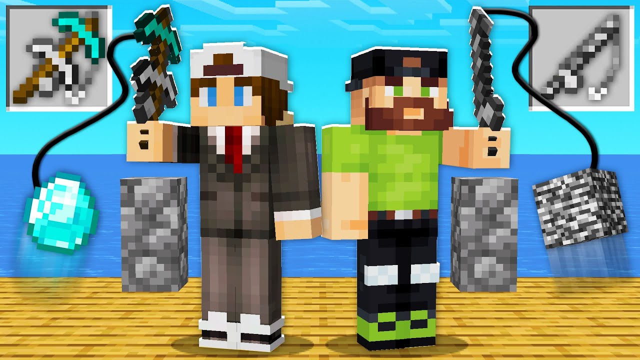 Minecraft, But Fishing Is Super OP...