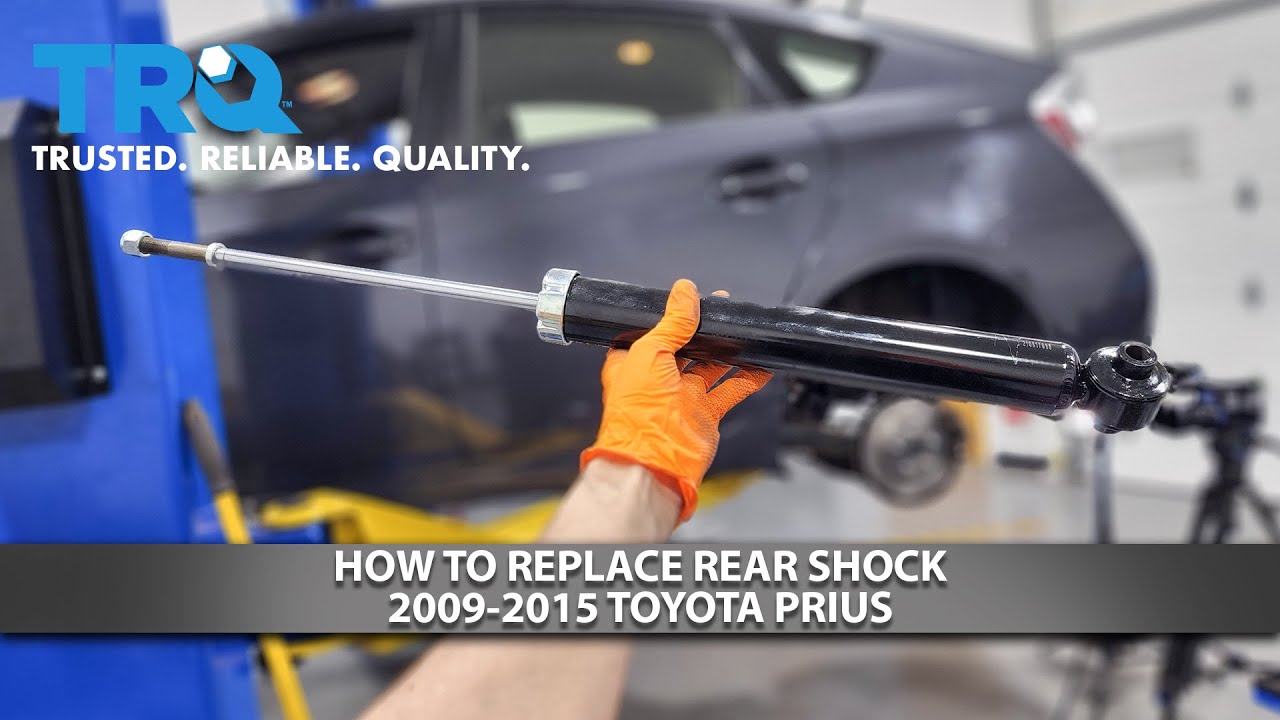 How to Replace Rear Shocks 2009-2015 Toyota Prius
