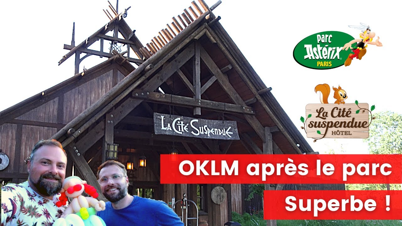 Au ​⁠Parc Astérix pour découvrir le superbe hôtel La Cité Suspendue