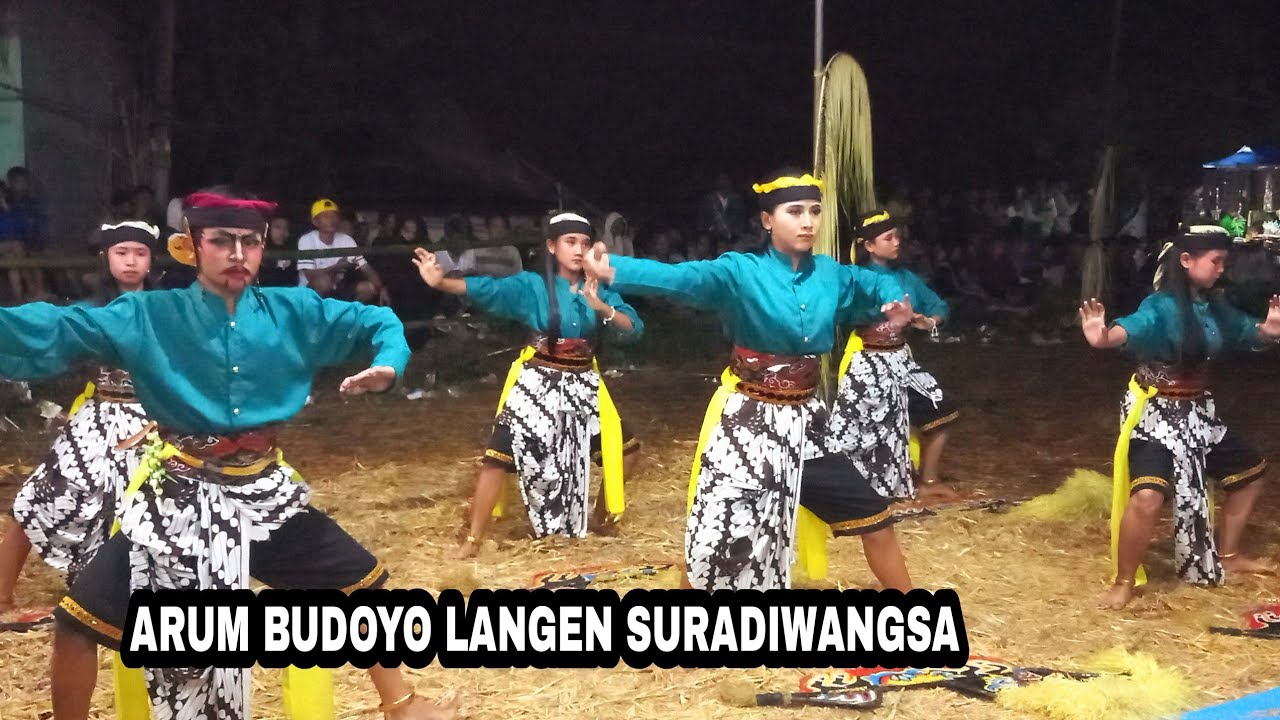 Tari kreasi ebleg arum budoyo langen suradiwangsa // desa logandu, karanggayam