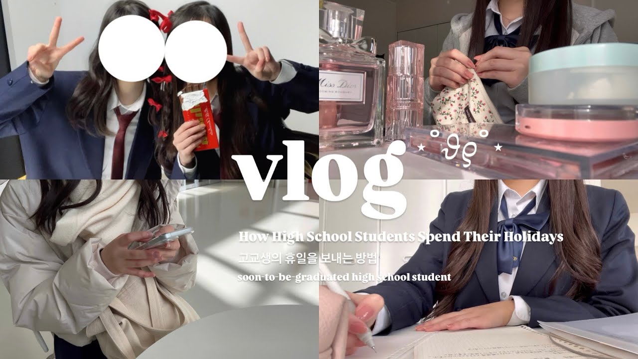 【vlog】もうすぐ卒業する高校生の休日vlog/制服着てお出かけした日