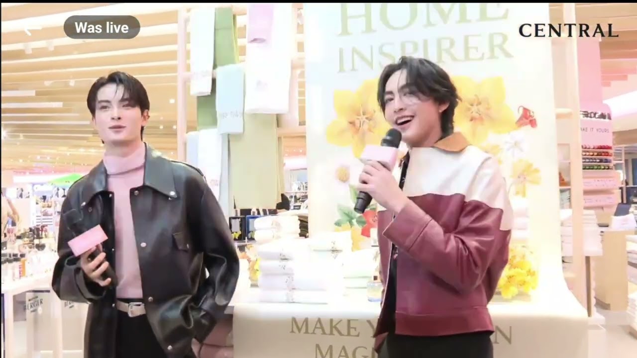 [FB Live] Khunpol & Heart BUS [Because of You I Shine] @ Central Home Inspirer 15Aug24 | AmyExxon