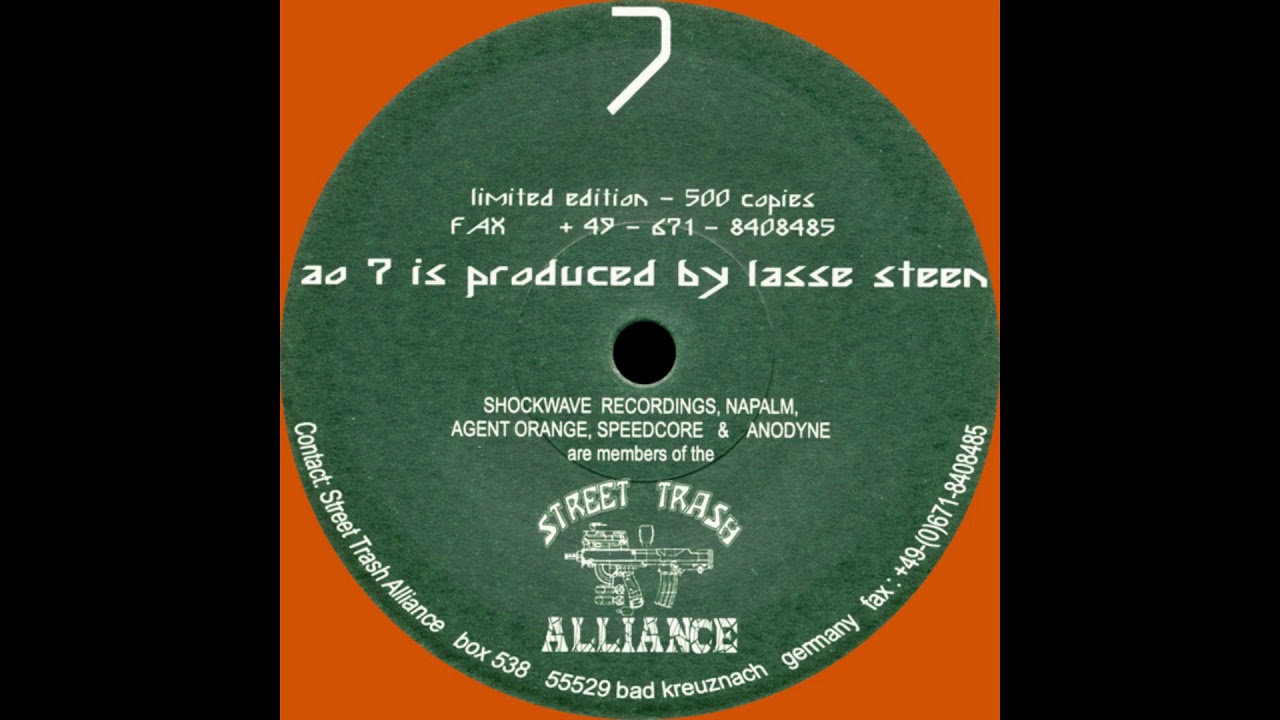 Lasse Steen / Skullblower - Gloomy Simplicities - Agent Orange AO7