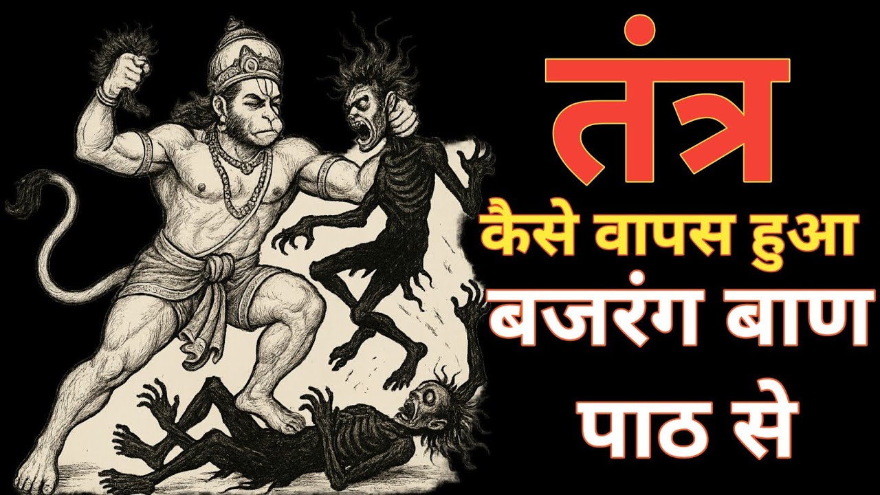 तंत्र वापस किया हनुमान जी ने कैसे बचाई अपने भक्त के परिवार की जान ।।Tantra Vapas Kiya Hanuman Ji Ne 