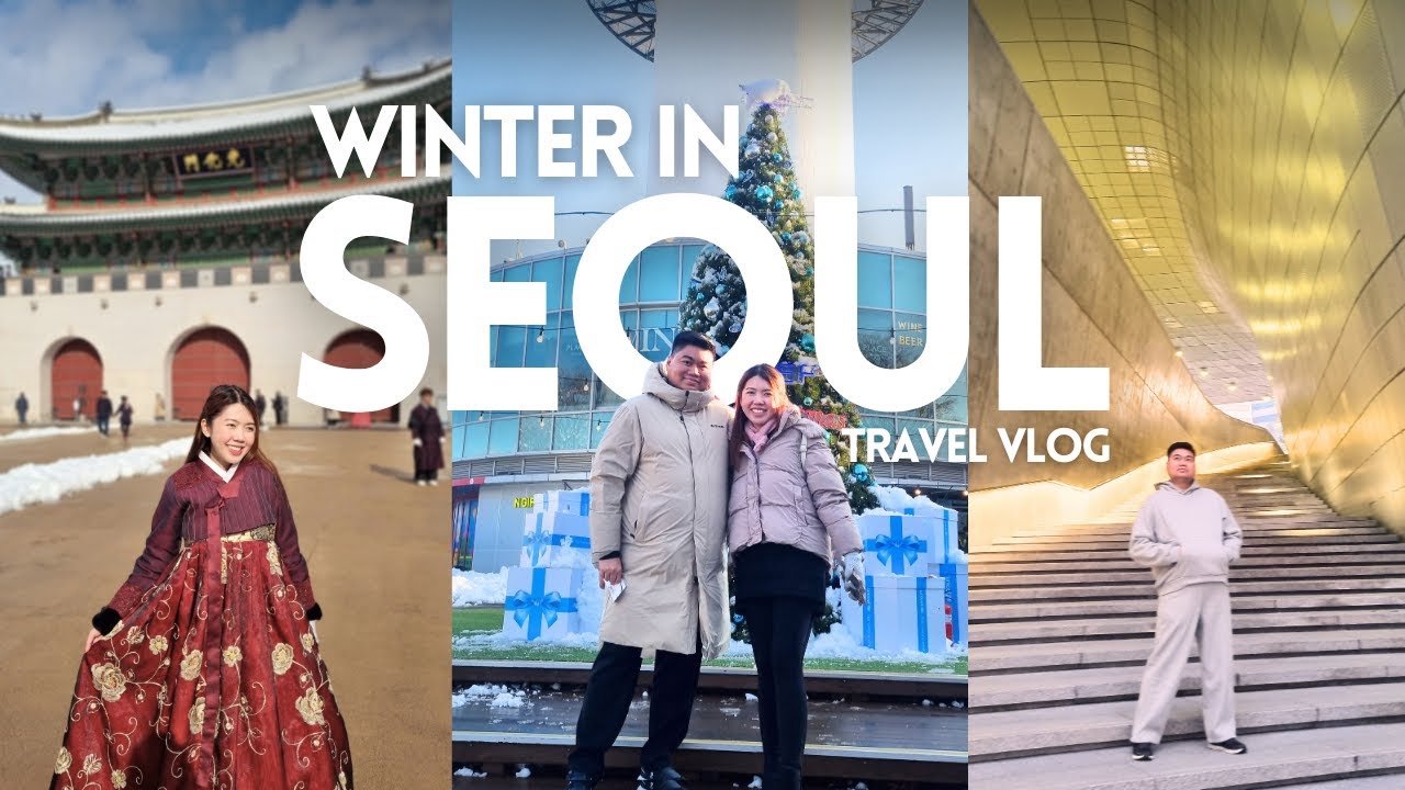 Seoul, South Korea in WINTER 🇰🇷 Travel Vlog | Sightseeing, Shopping, Eating & MORE! | Watch Des