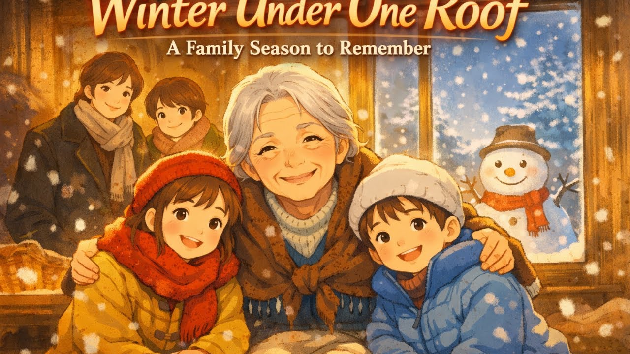 Winter Under One Roof ❄️ | A Heartwarming Ghibli-Style Family Story | Cozy Animated Short Film