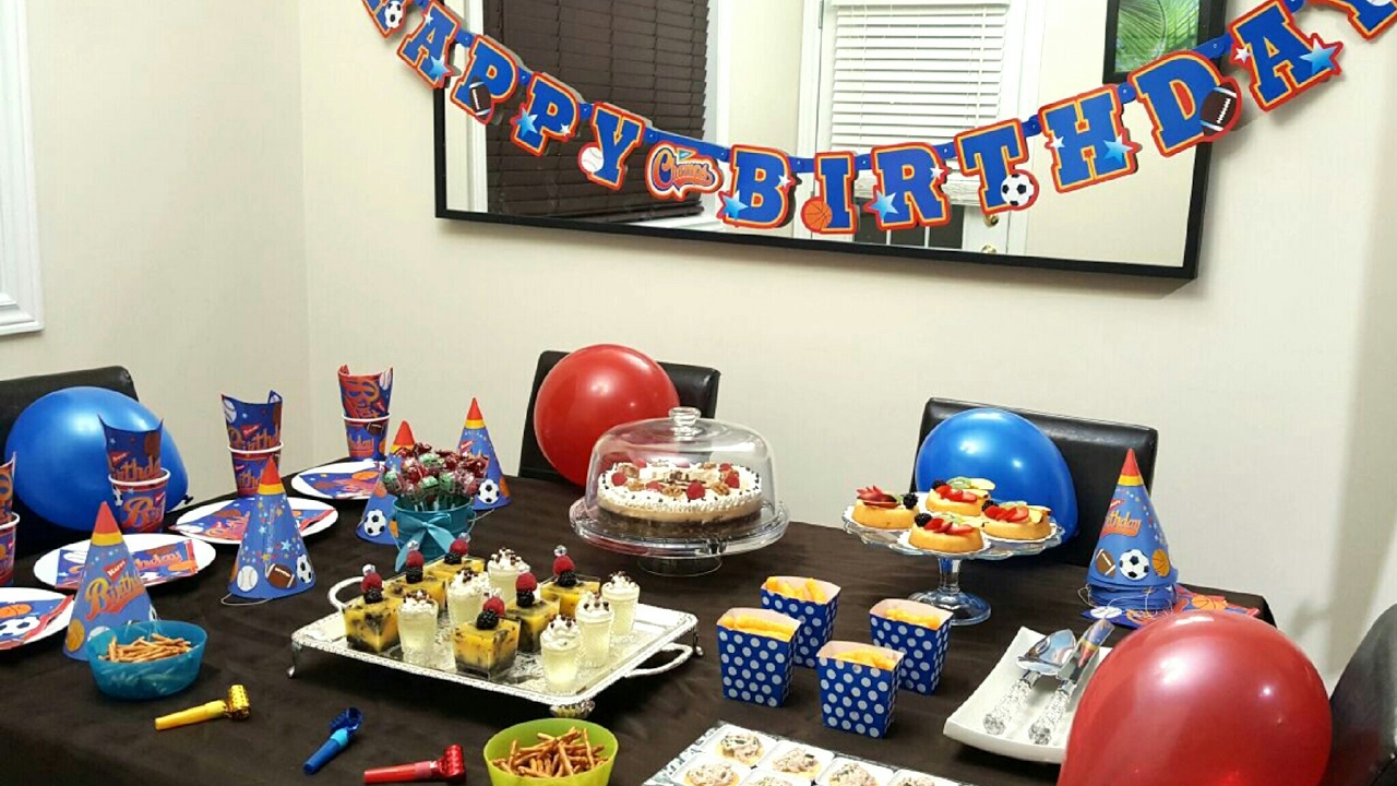 شوفو اشنو حضرت في عيد ميلاد ولدي  🎂🎂🎈🎈💕
