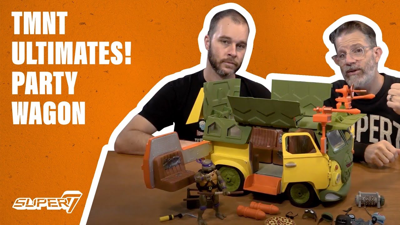 TMNT ULTIMATES! Party Wagon by Super7!