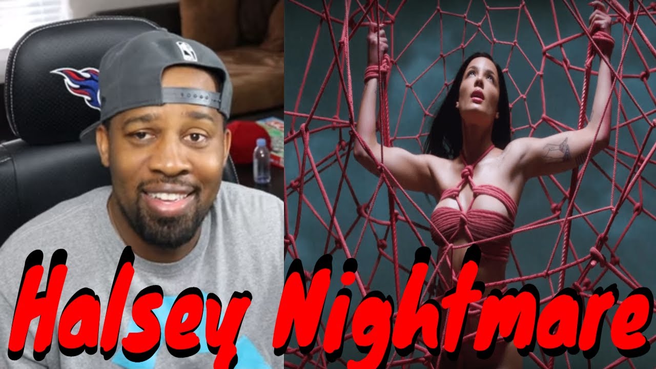 She Is So Talented!!! Halsey - Nightmare, Without Me, Bad At Love | Reaction