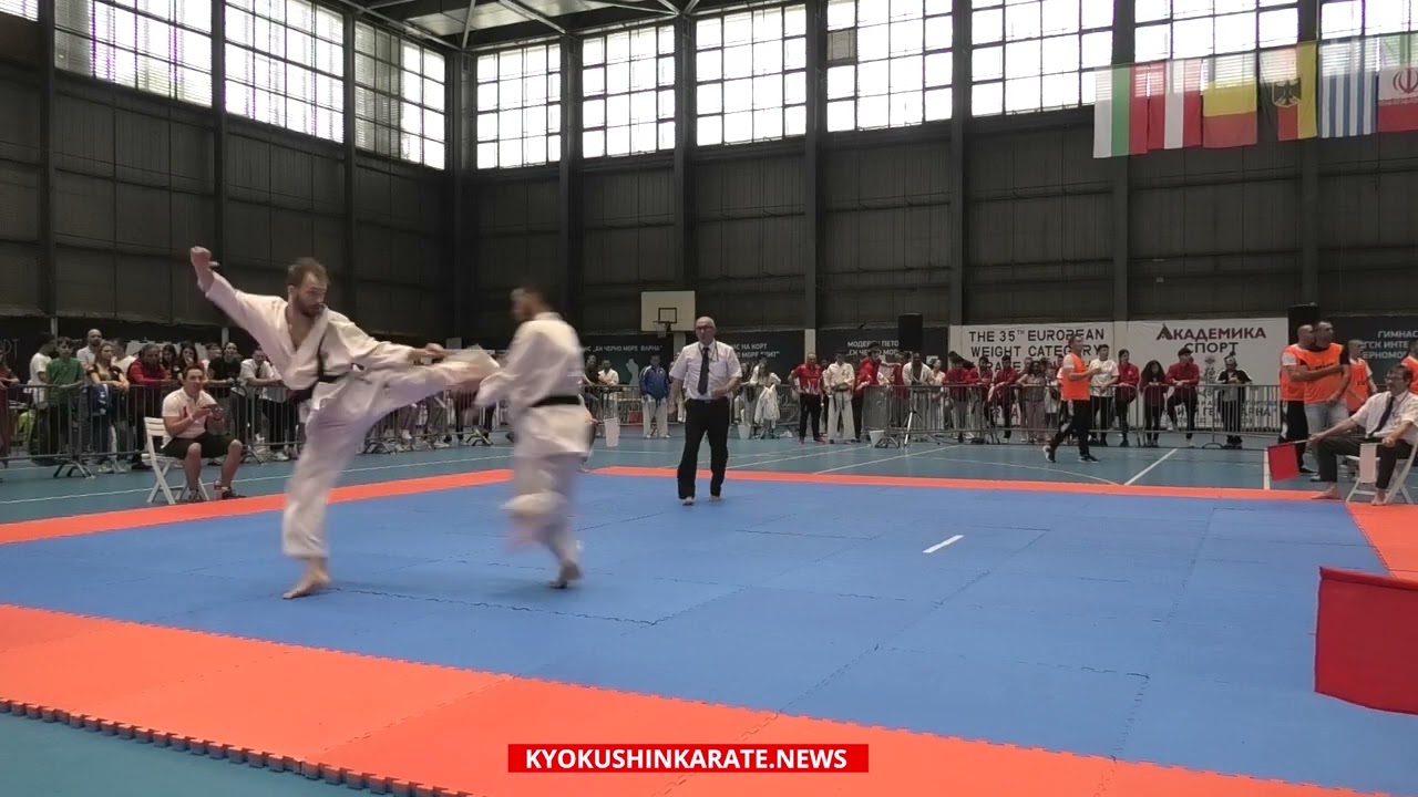 35th IKO EC, 1/2 -60kg, Yannis Toplan (France) - Pawel Wolski (Poland, aka)