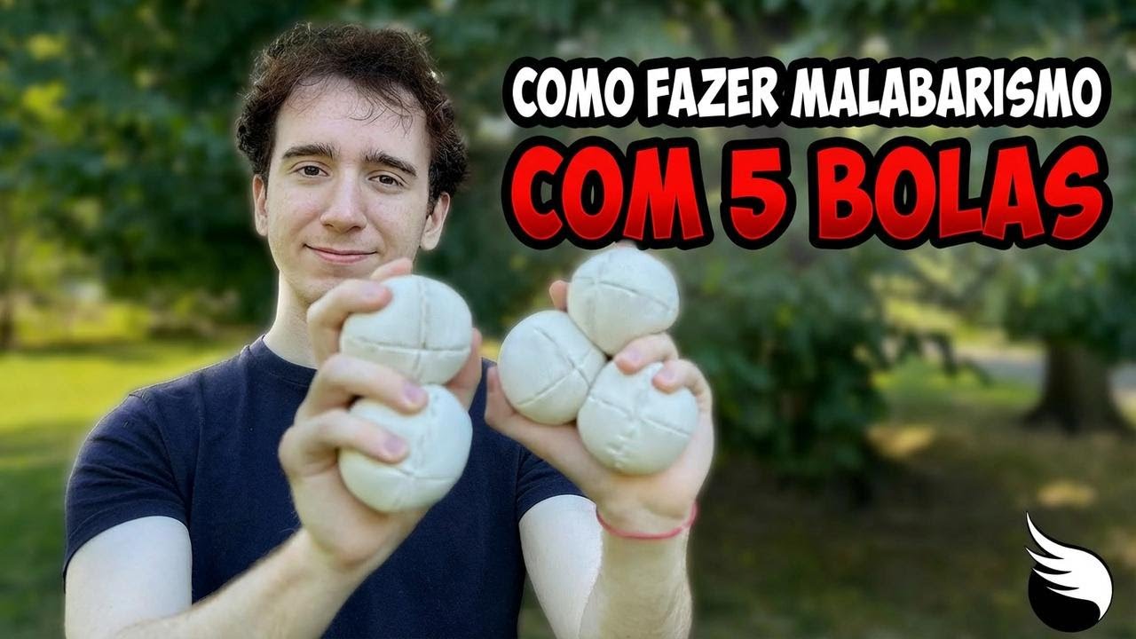 O melhor tutorial de malabares com 5 bolas que você vai encontrar na internet