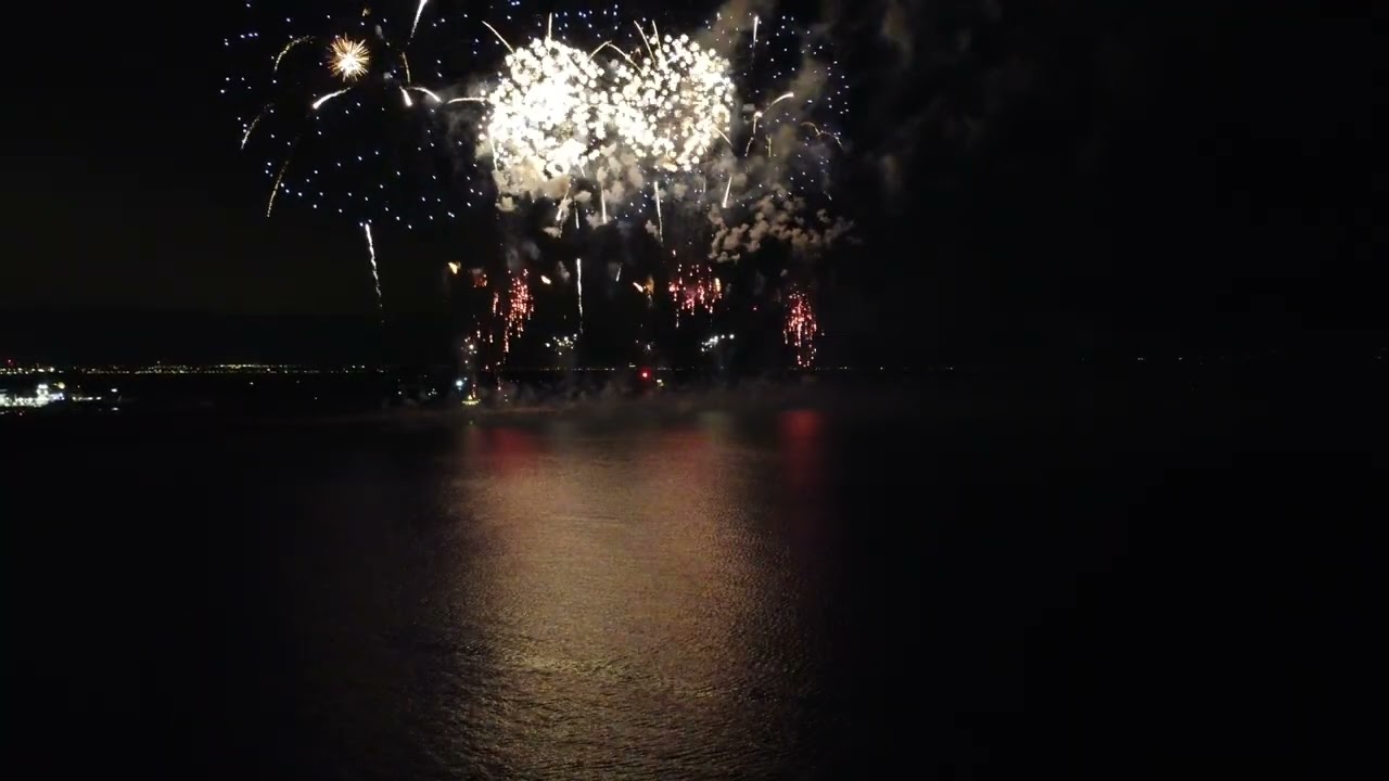 Dublin, Ireland (dun laoghaire) fire works