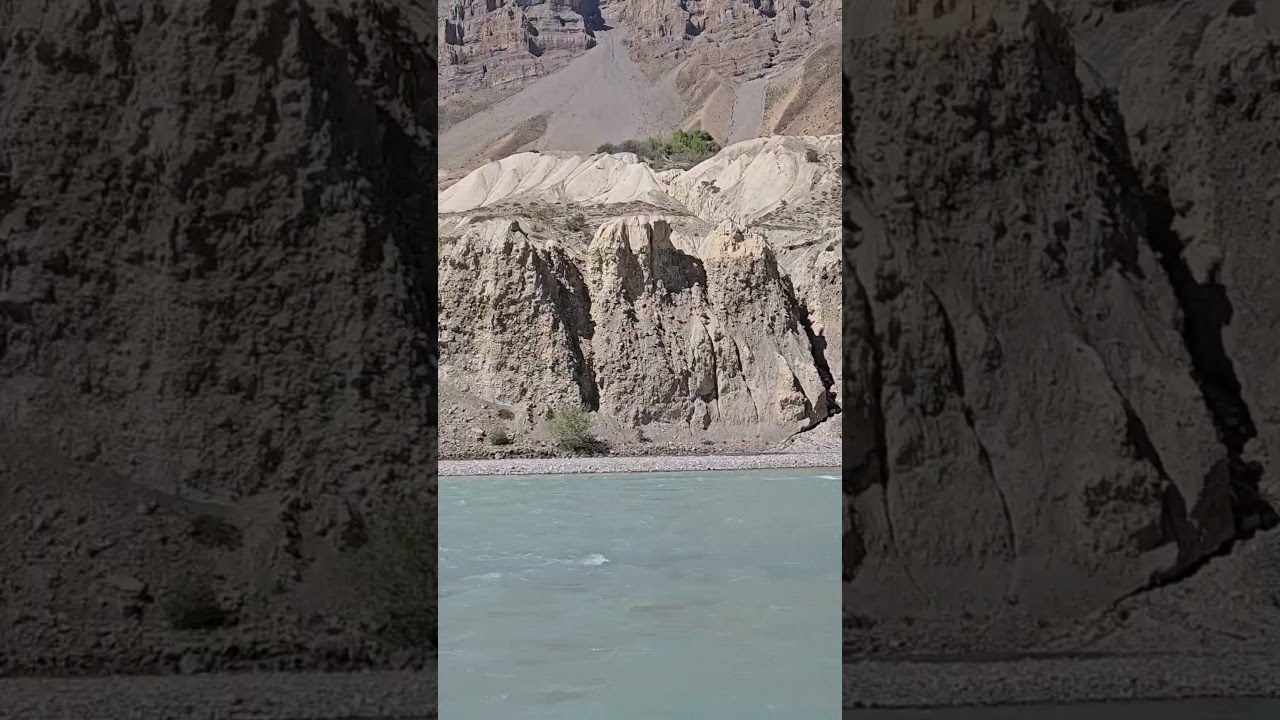 Spiti River Glacier Water #spiti #youtube #nature #mountains #travel #himachalpradesh