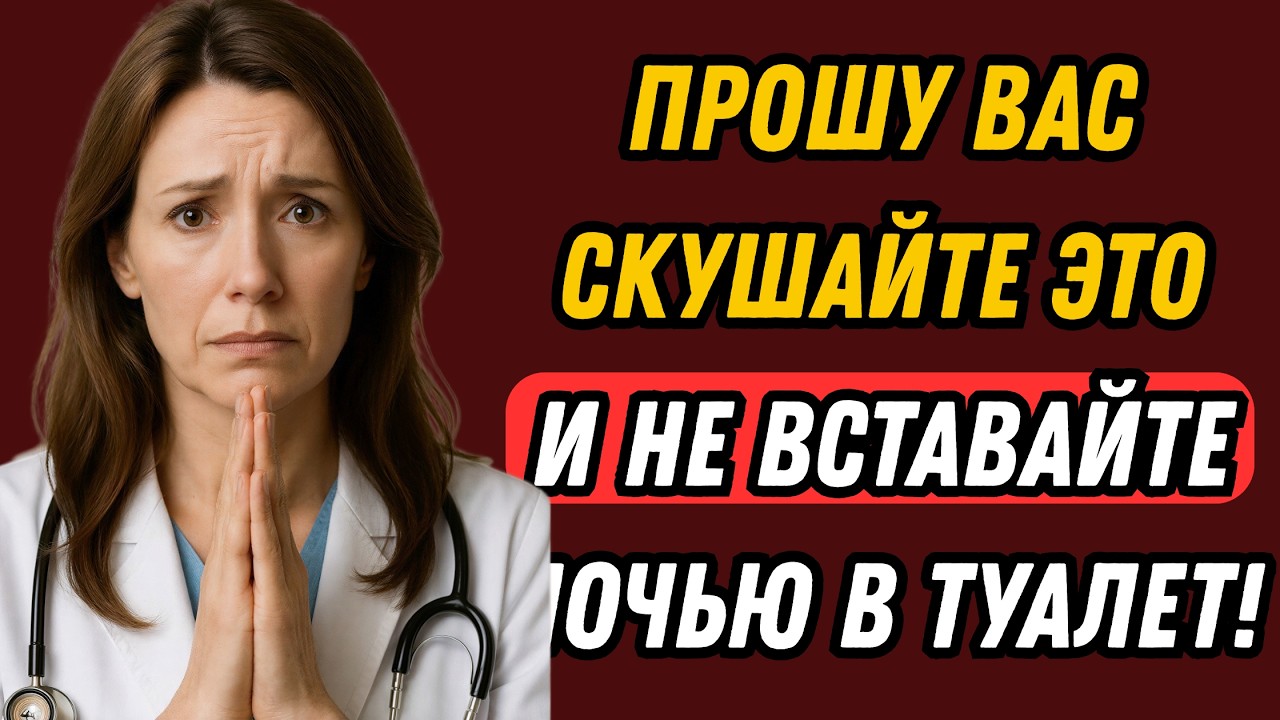 Съешьте это перед сном – и перестанете бегать в туалет по ночам!