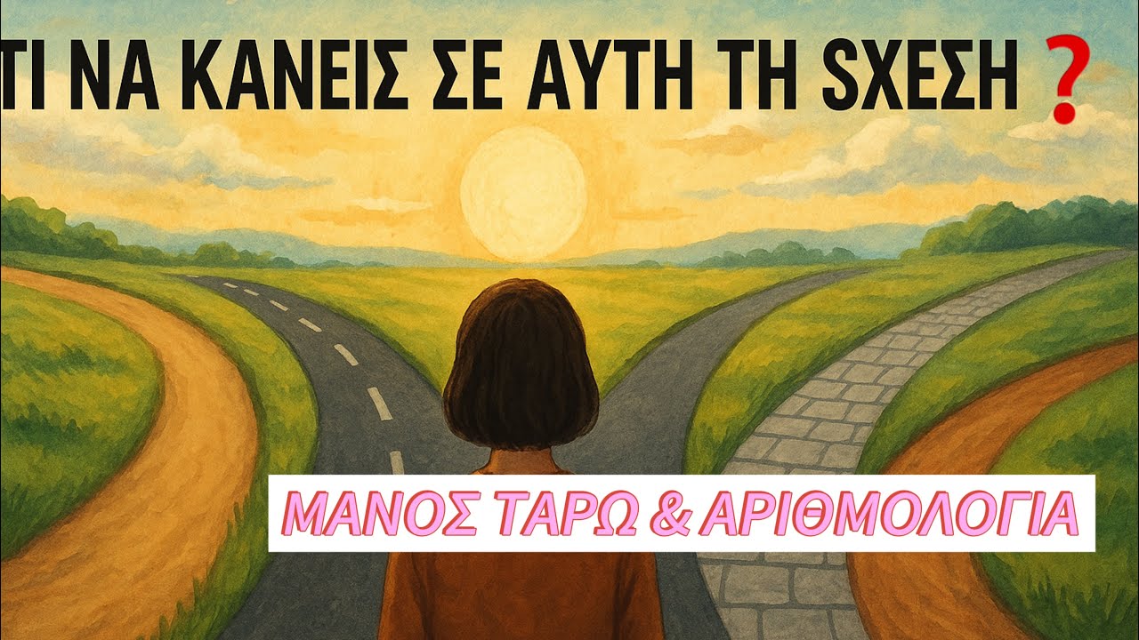 TI ΠΡΕΠΕΙ ΝΑ ΚΑΝΕΙΣ ΣΕ ΑΥΤΗ ΤΗ ΣΧΕΣΗ #tarot #manos_tarot #taro #provlepseis #ταρω