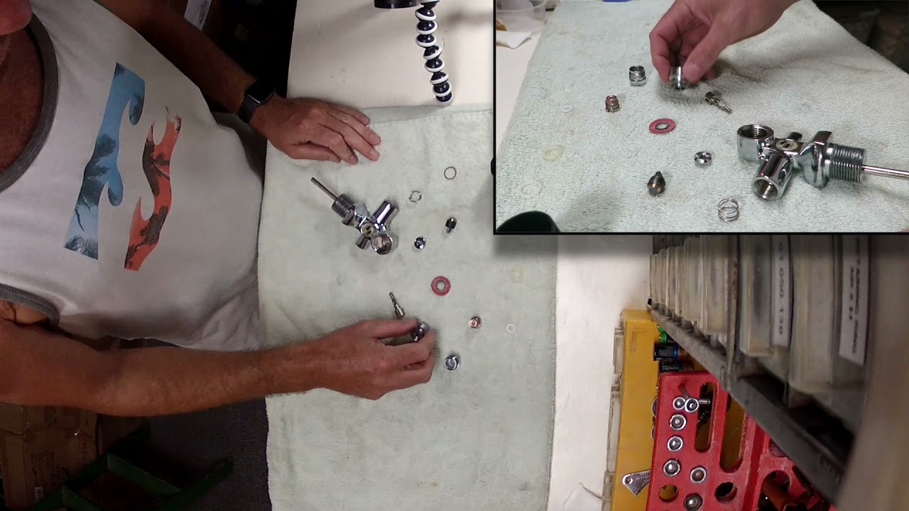 Sherwood Tank Valve cleaning