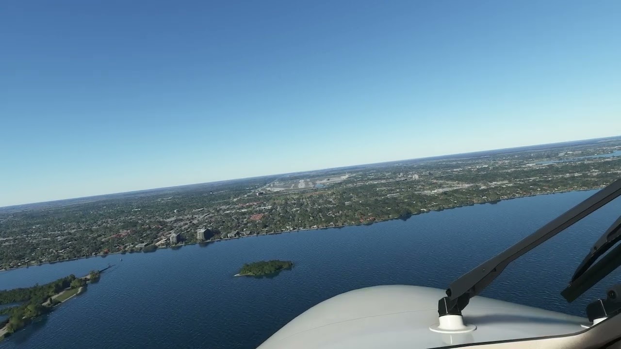 Landing in West Palm Beach Florida | KPBI (PBI) | Palm Beach International Airport #palmbeach #fs20