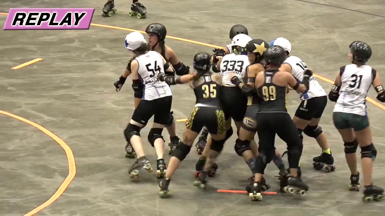 2x4 vs Paris - 2019 International WFTDA Playoffs: Winston-Salem Game 5