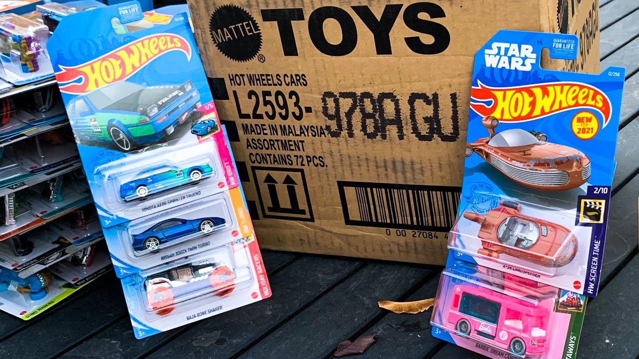 Lamley Outdoor Unboxing: Hot Wheels 2021 A Case (first case of the year!)
