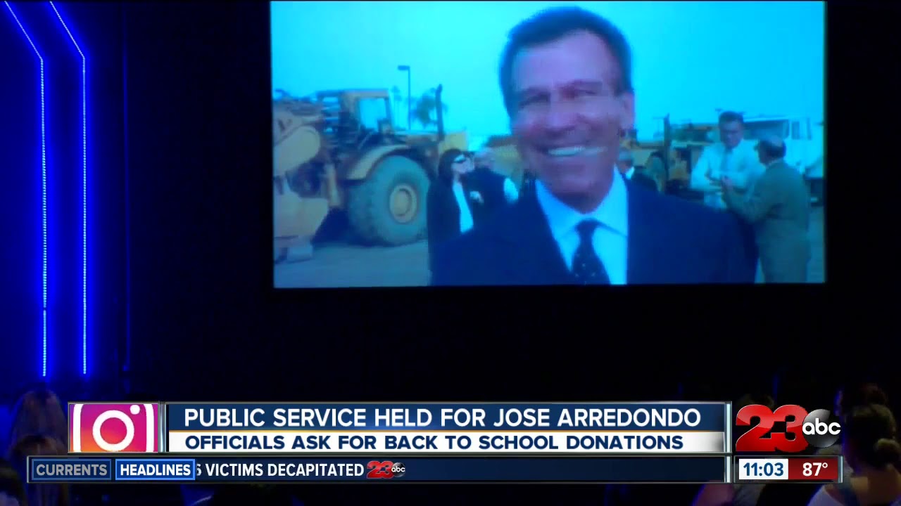 Public service held for Jose Arredondo
