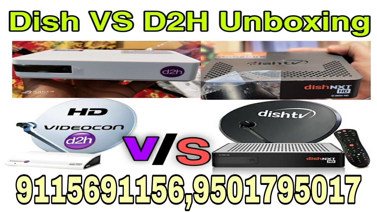Videocon D2h SD Box unboxing 2022 | Dish tv NXT HD D-5004 Set top box unboxing || #thepowertechnical