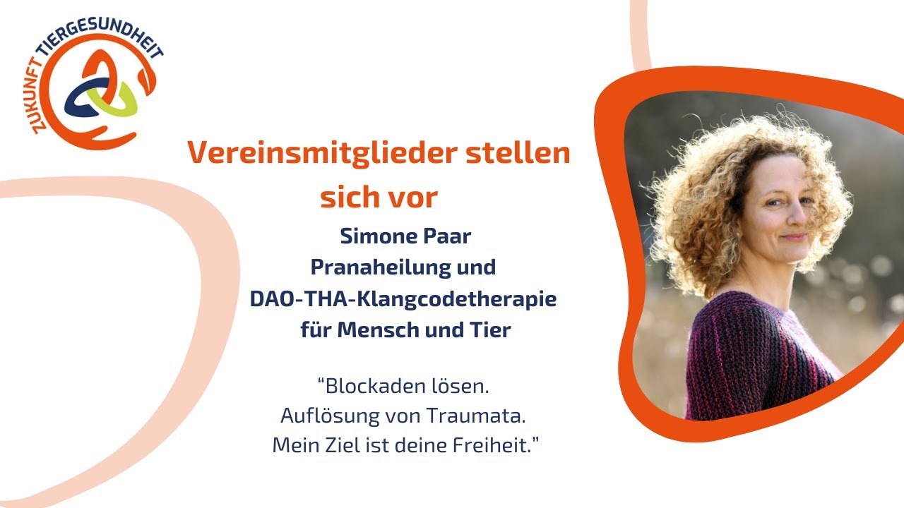 Simone Paar - Pranaheilung und DAO-THA Klangcode Therapie für Tier und Mensch