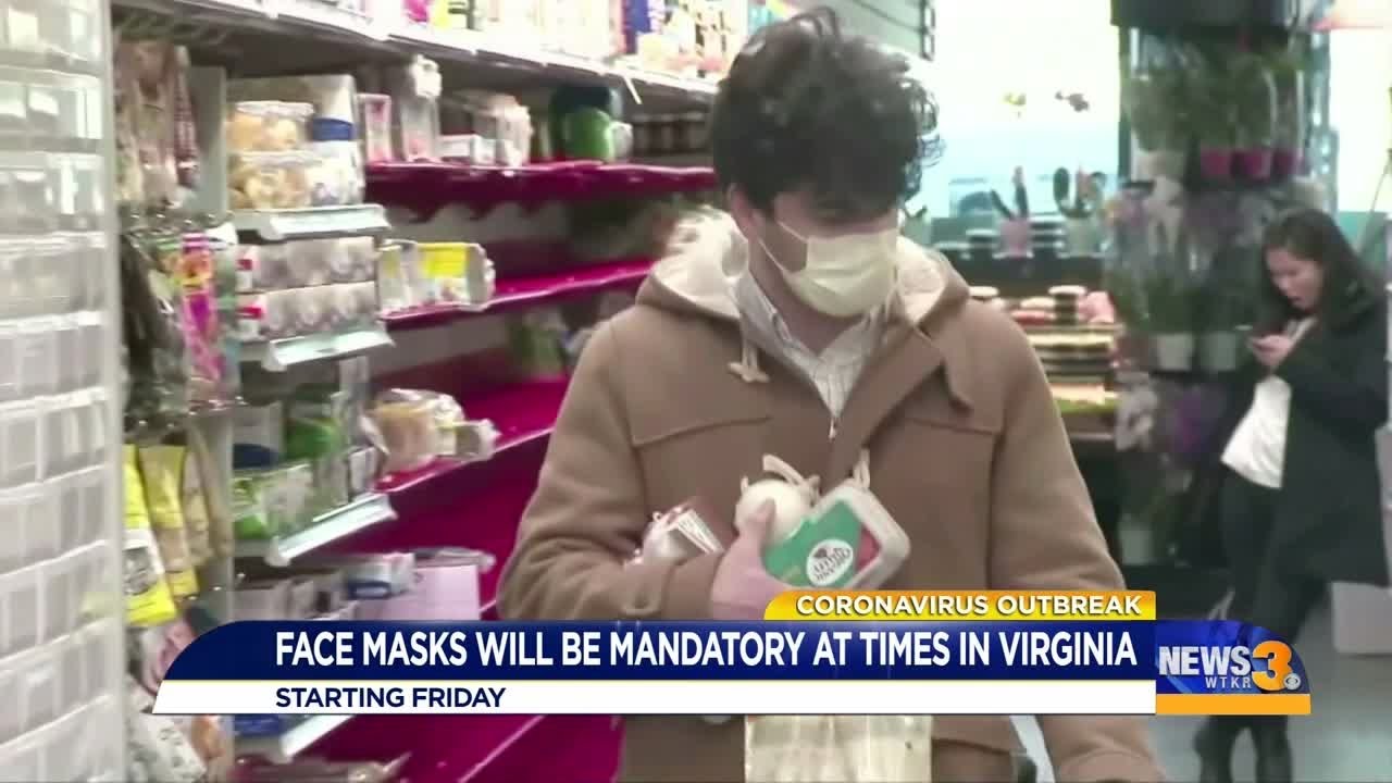 Mask requirement in Virginia