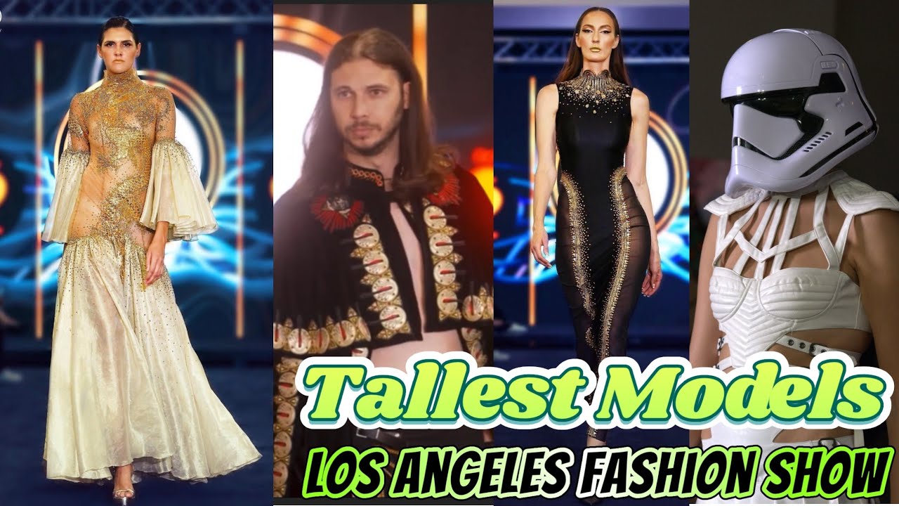 Tallest Models in the World (crowd reaction) | Ekaterina Lisina