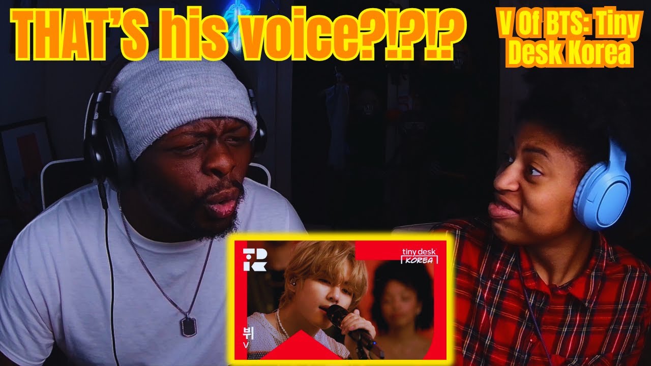 He Might Be Our New Favorite Member After This!!! | V of BTS: Tiny Desk Korea