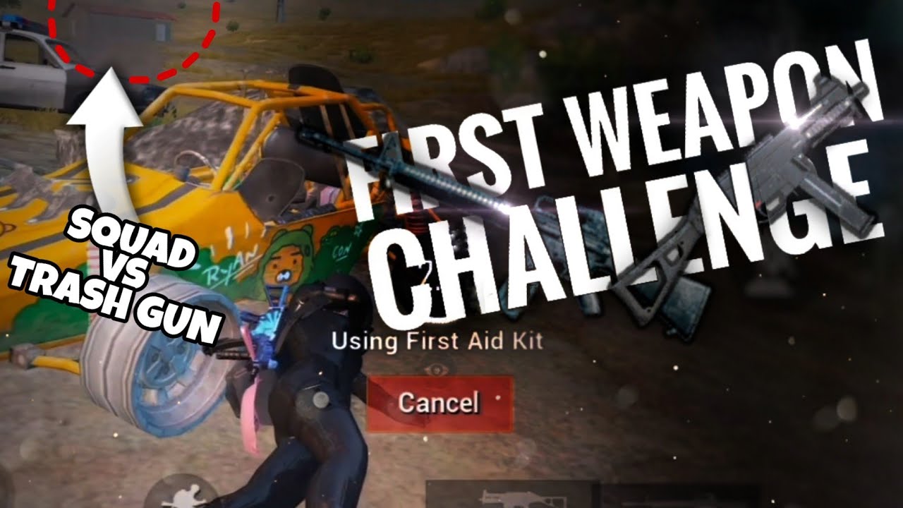 [PUBG MOBILE]First Weapon TOP10 Mission!!! But My First Gun Is.......(Eng Sub)