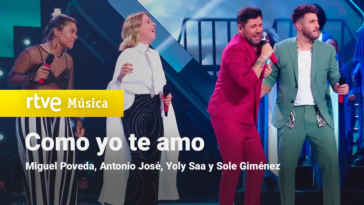 Miguel Poveda, Antonio José, Yoly Saa y Sole Giménez - 