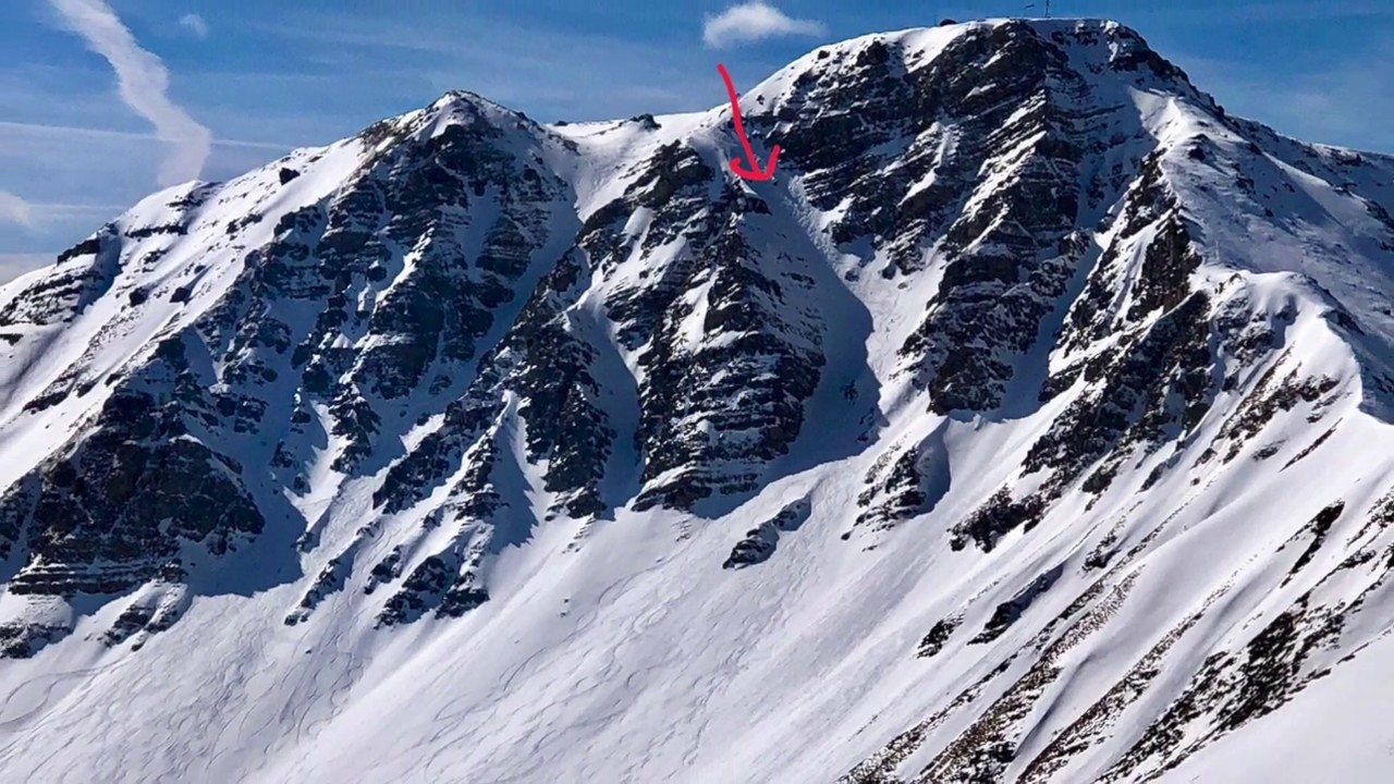 couloir de la banane Vars