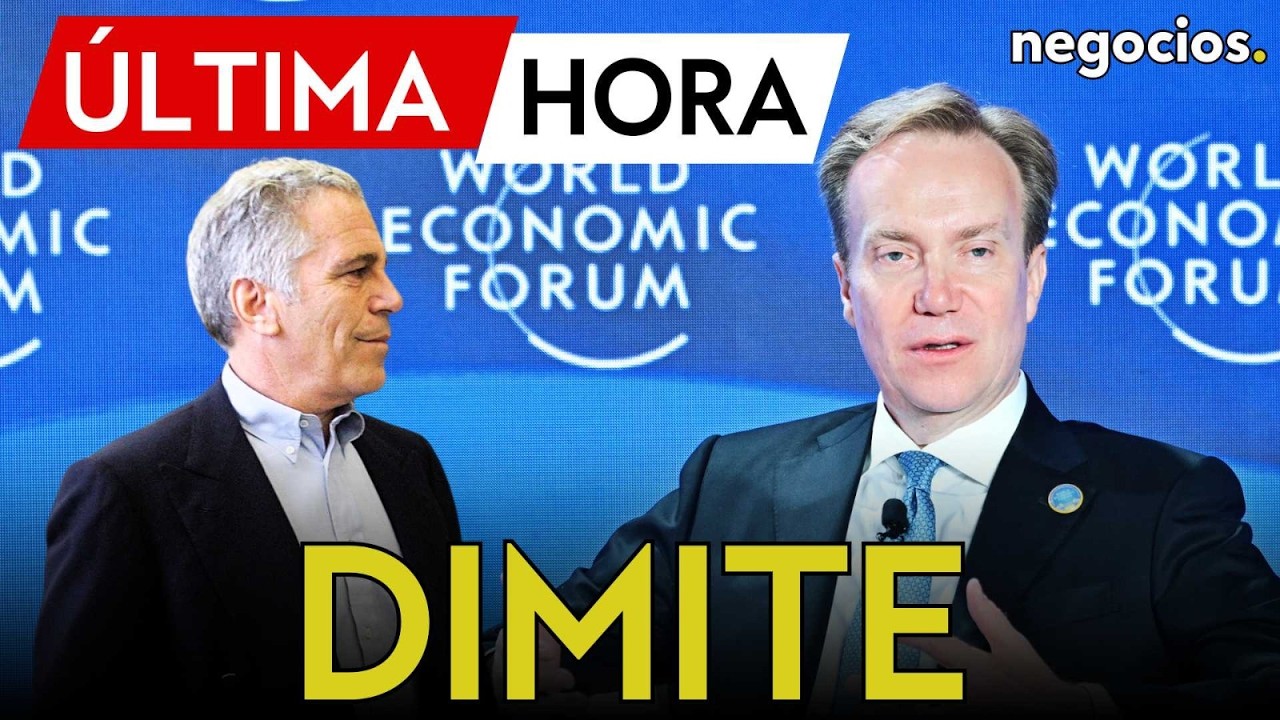 ÚLTIMA HORA | Epstein salpica a Davos:dimite el director ejecutivo del Foro Económico Mundial