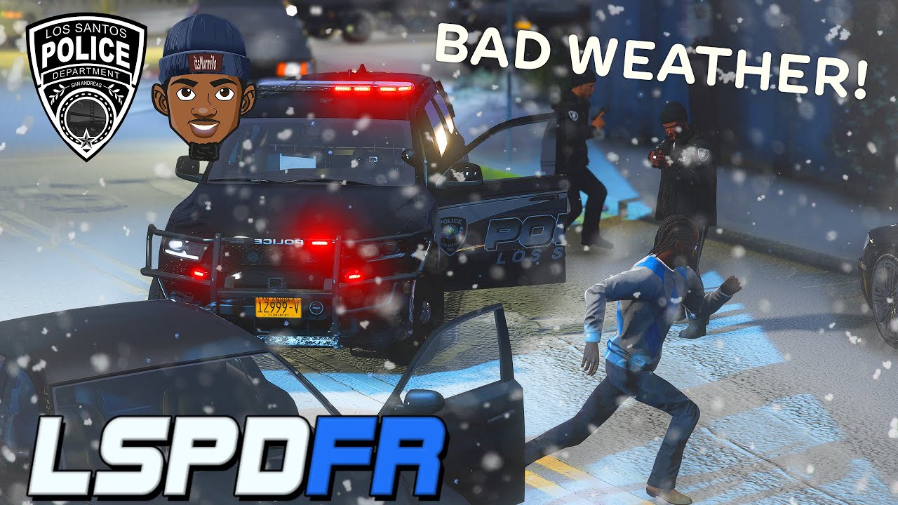 SNOWY PATROL IN A DYSFUNCTIONAL LOS SANTOS  – LSPDFR GAMEPLAY – GRAND THEFT AUTO V